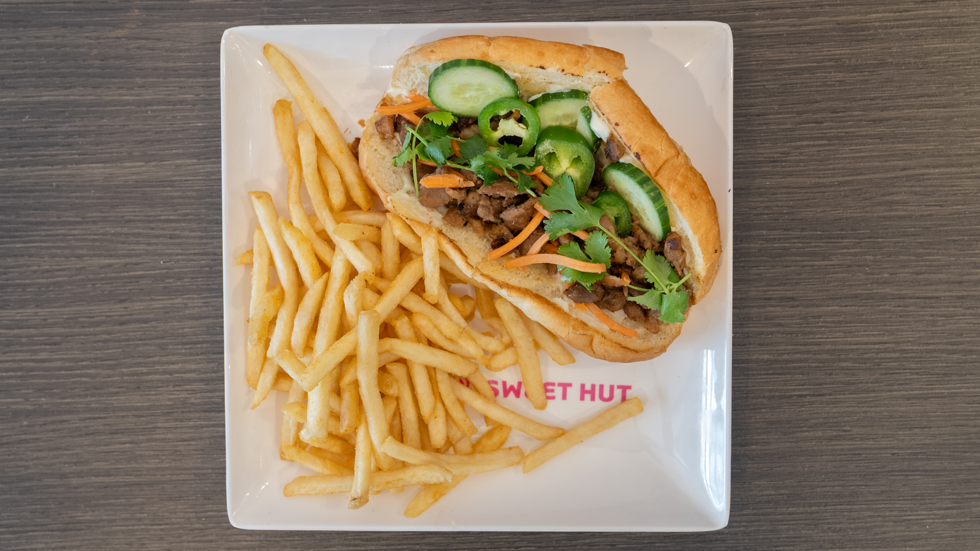 Lemongrass Pork Sandwich
